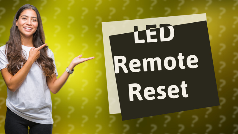 LED Remote Reset