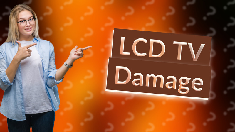 LCD TV Damage