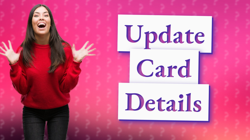 Update Card Details