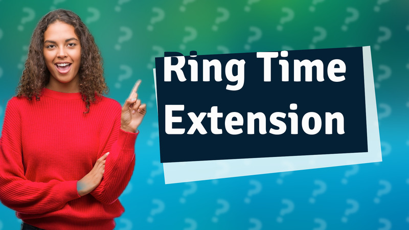Ring Time Extension