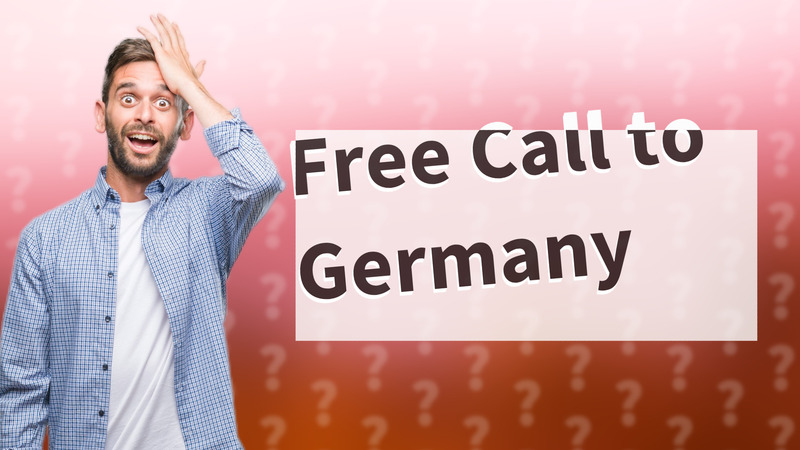 Free Call to Germany