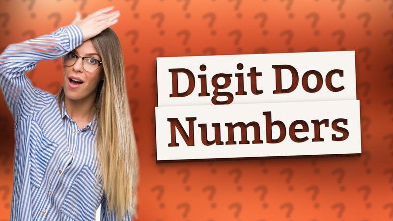 Digit Doc Numbers
