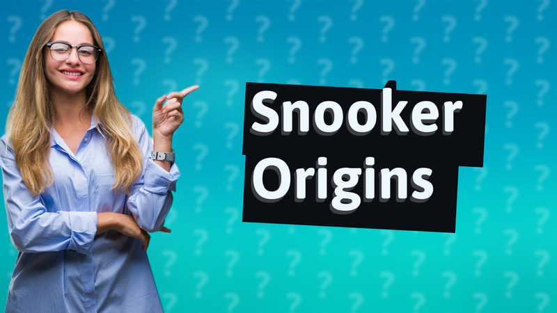 Snooker Origins