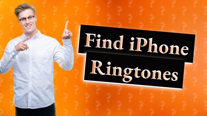 Find iPhone Ringtones