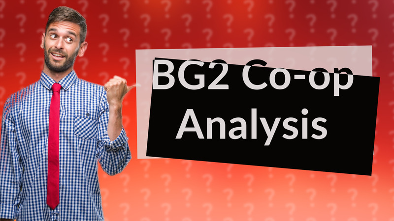 BG2 Co-op Analysis