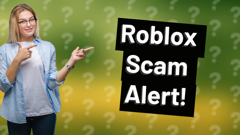 Roblox Scam Alert!