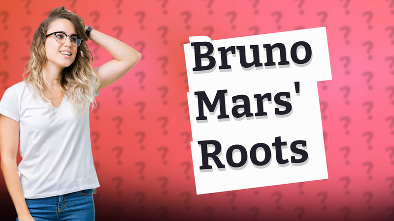 Bruno Mars' Roots