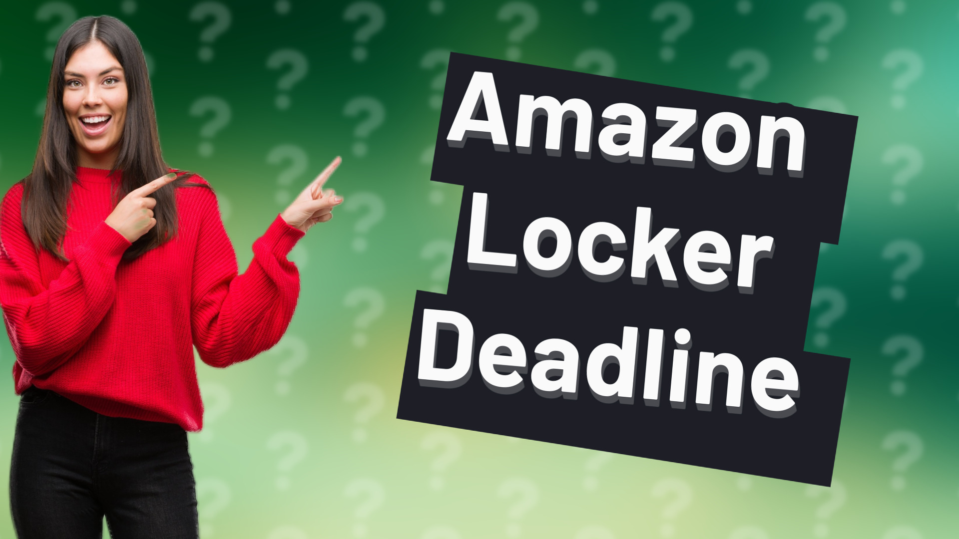 Amazon Locker Deadline