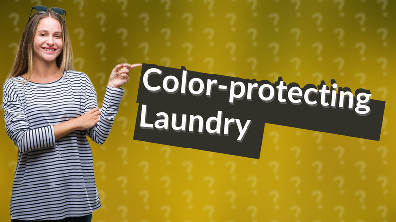 Color-protecting Laundry