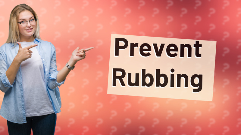 Prevent Rubbing