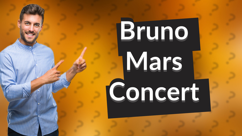 Bruno Mars Concert