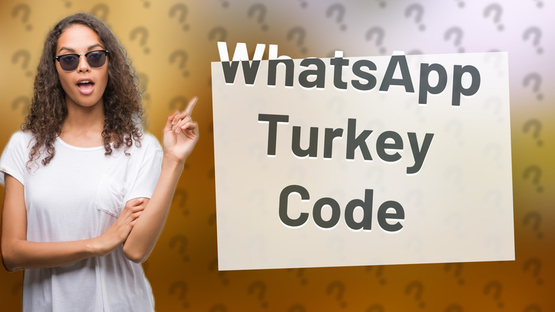WhatsApp Turkey Code