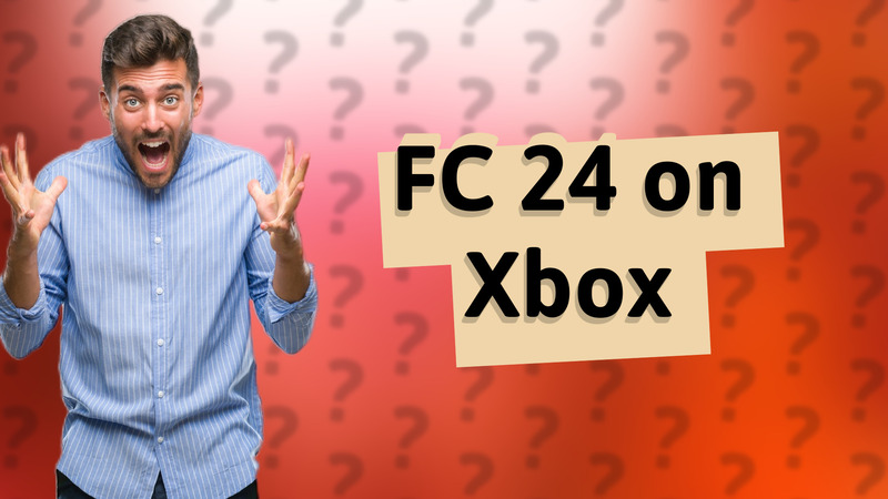 FC 24 on Xbox