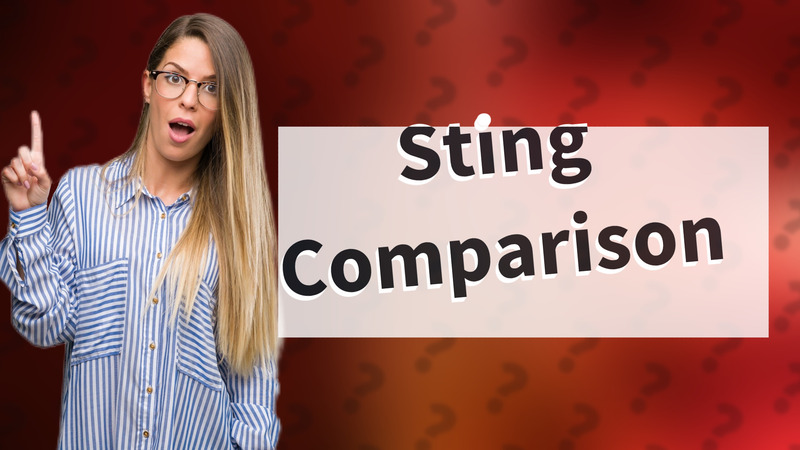 Sting Comparison