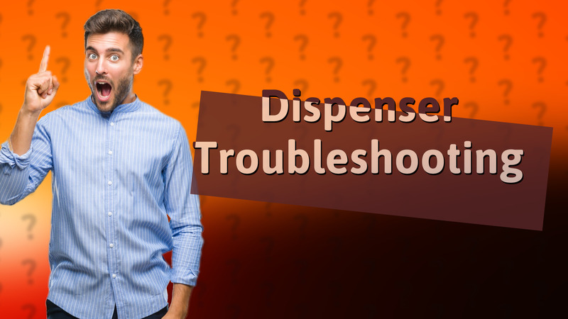 Dispenser Troubleshooting