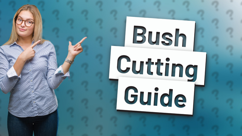 Bush Cutting Guide
