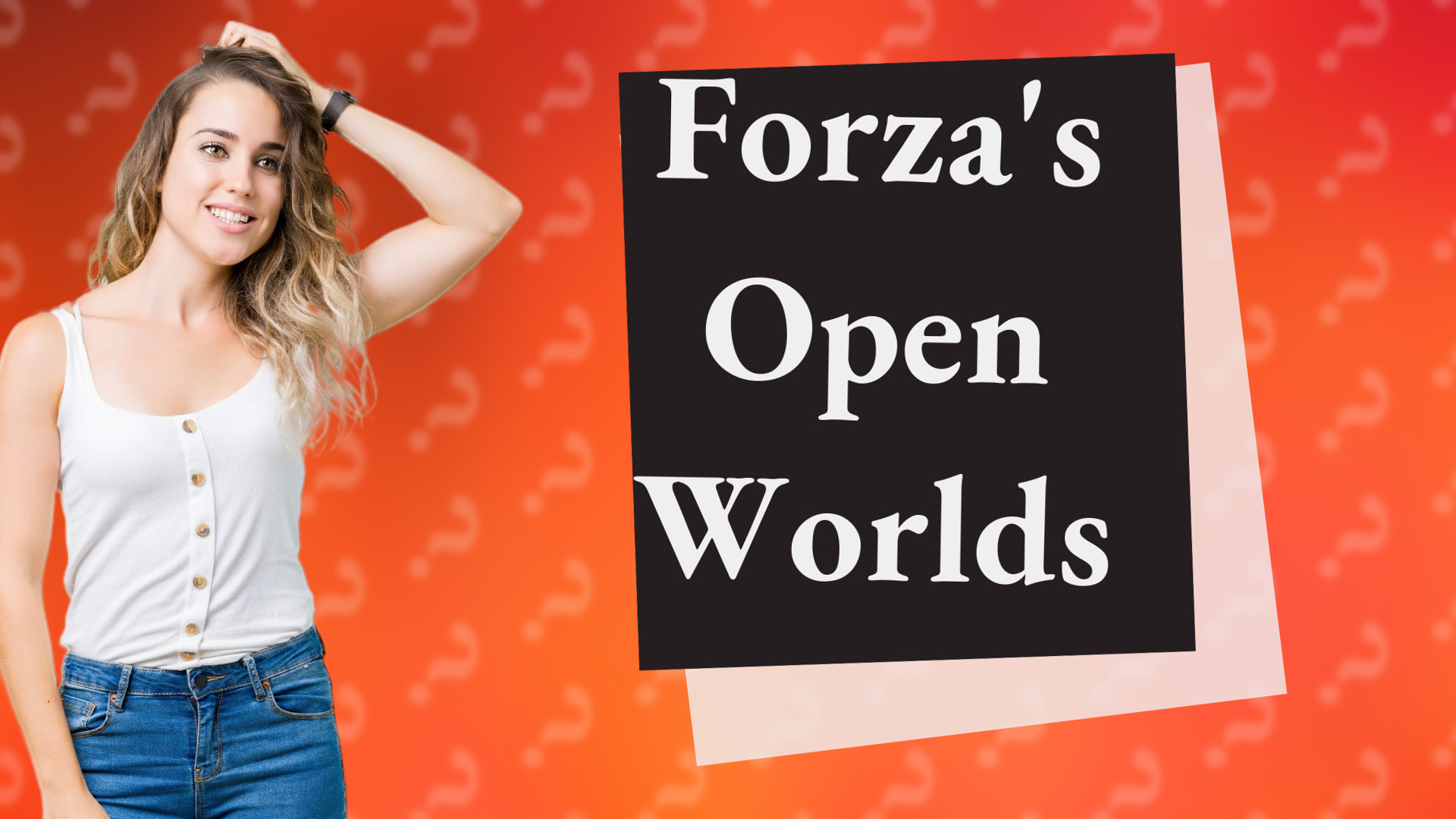 Forza's Open Worlds