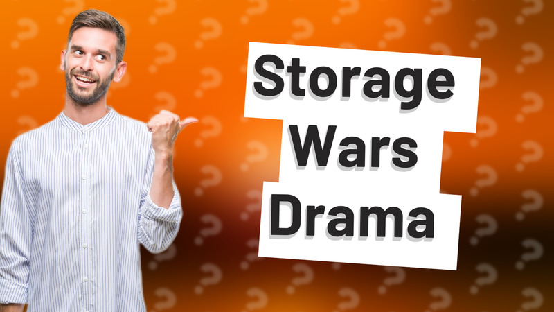 Storage Wars Drama