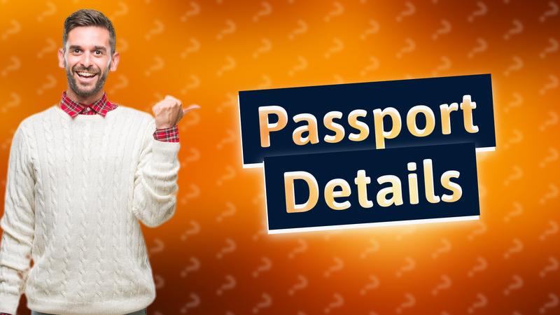 Passport Details