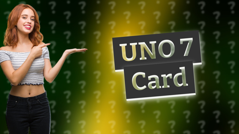 UNO 7 Card