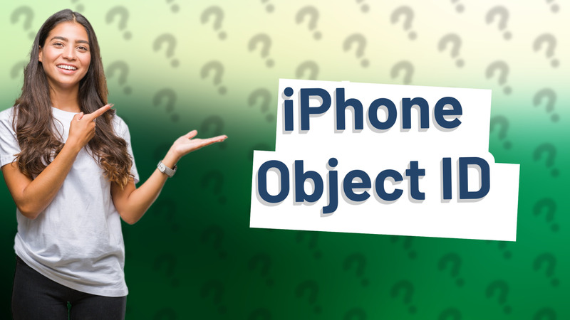 iPhone Object ID