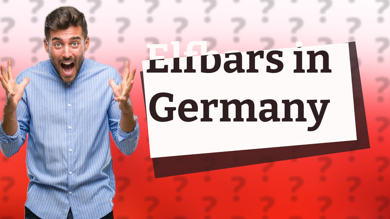 Elfbars in Germany