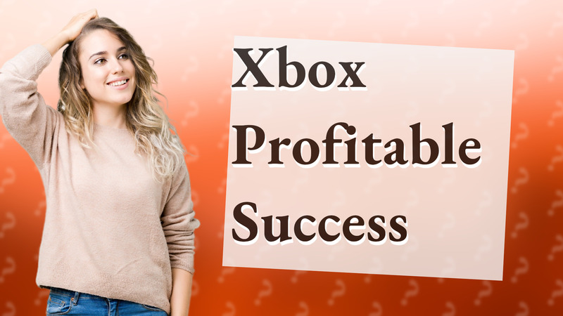 Xbox Profitable Success
