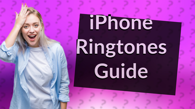 iPhone Ringtones Guide