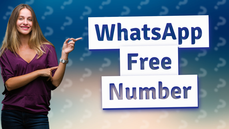 WhatsApp Free Number