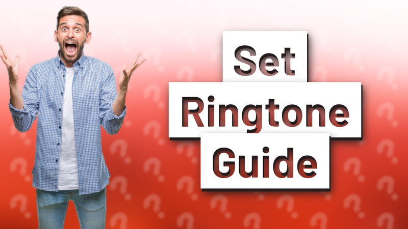 Set Ringtone Guide