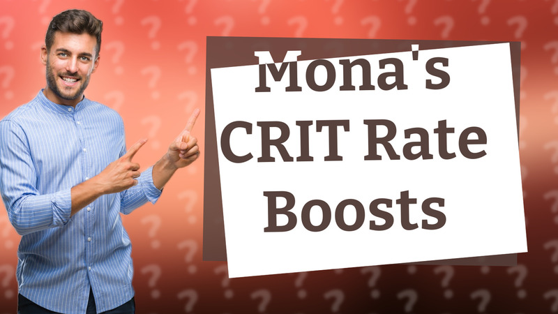 Mona's CRIT Rate Boosts