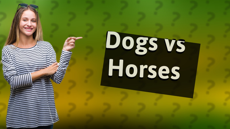 Dogs vs Horses