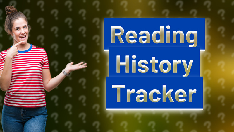 Reading History Tracker