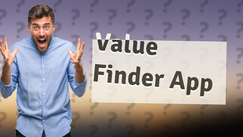 Value Finder App