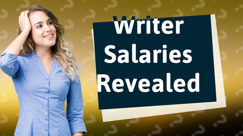Writer Salaries Revealed