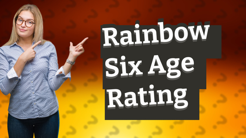 Rainbow Six Age Rating