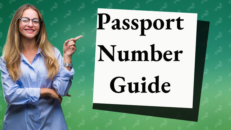 Passport Number Guide