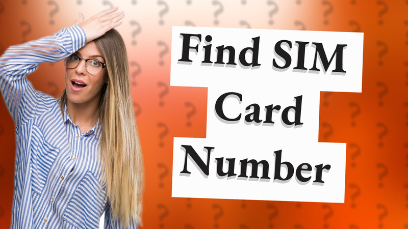 Find SIM Card Number