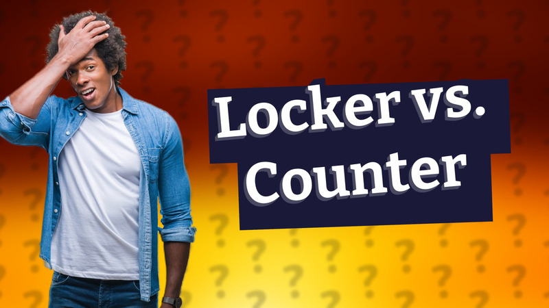 Locker vs. Counter