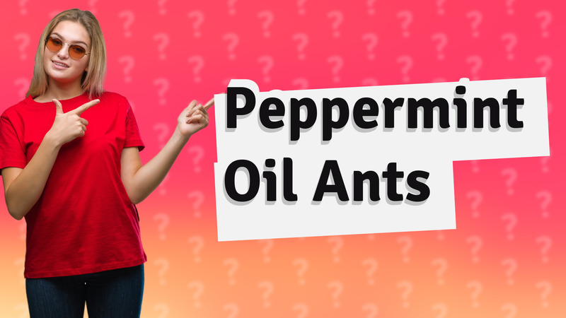 Peppermint Oil Ants