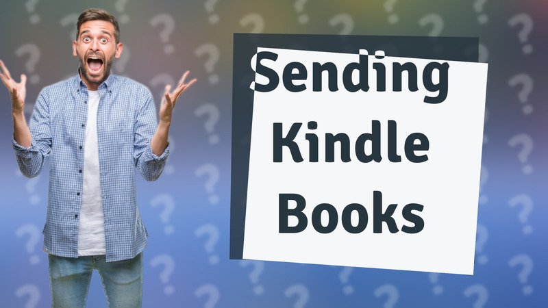Sending Kindle Books