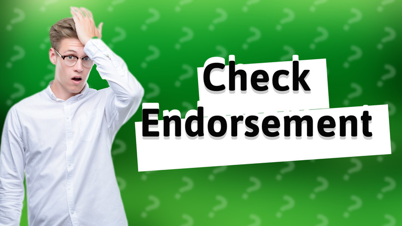 Check Endorsement
