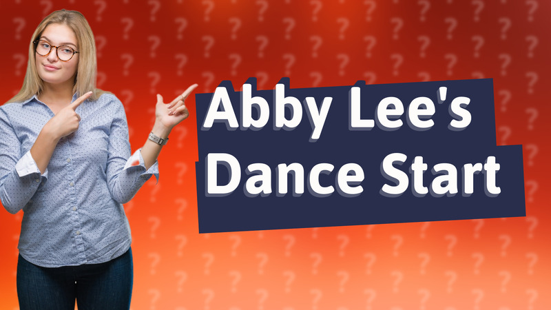 Abby Lee's Dance Start