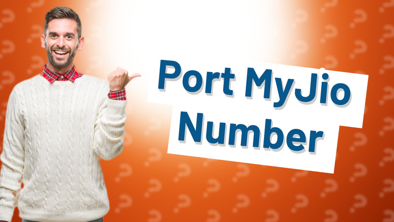 Port MyJio Number