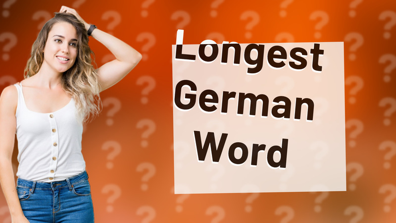 Longest German Word