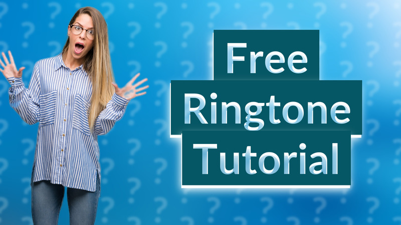 Free Ringtone Tutorial
