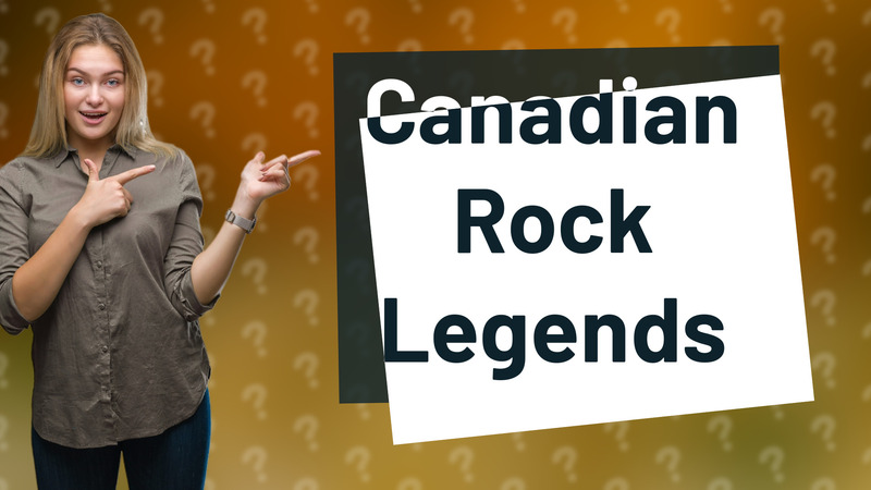 Canadian Rock Legends