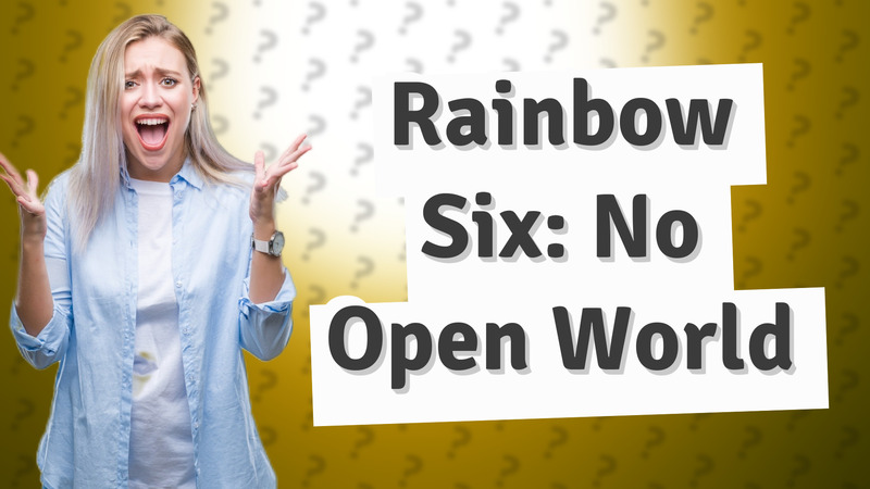 Rainbow Six: No Open World