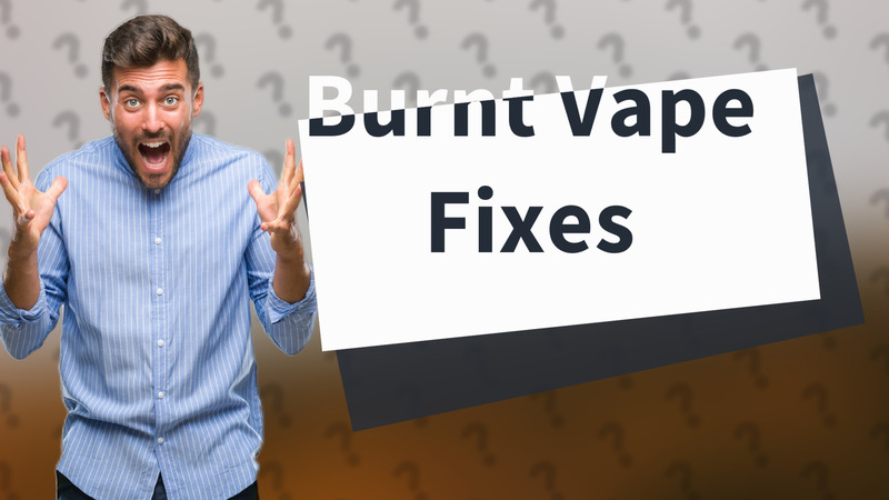Burnt Vape Fixes