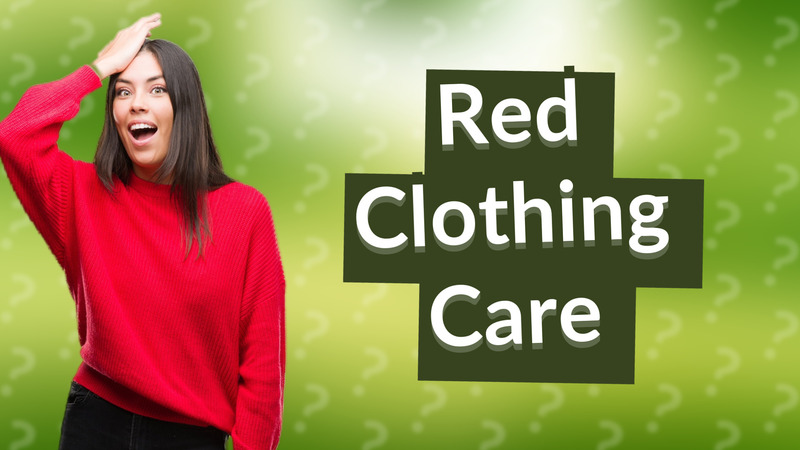 Red Clothing Care